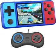 Great Boy Handheld Game Console for Kids Preloaded 380 Classic Retro Games with 3.0'' Color Display and Gamepad Rechargeable Arcade Gaming Player