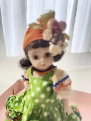 Madame Alexander International Dolls BRAZIL 8" Doll Moveable Limbs & Head w/ Box