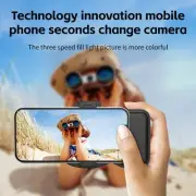 Wireless Remote Control for Smartphone Cameras with Fill Light Feature