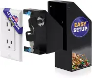 Caja fuerte oculta con toma de pared y cerradura con llave