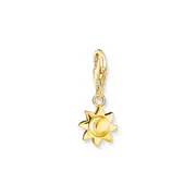 Buy Charm Pendant Sun gold plated by Thomas Sabo online - THOMAS SABO Australia