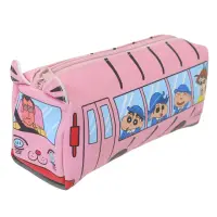 在飛比找momo購物網優惠-【T’S FACTORY】蠟筆小新 造型筆袋 雙葉幼稚園校車