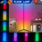 Remote APP LED RGB Floor Lamp Light Corner Stand Streaming Dimmable Bluetooth