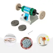 Bench Buffer Polisher AC 220V Grinder Bench Lathe Polishing Machine Jewelry 320W