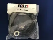 Bolt Lock Motorcycle Helmet and Jacket 6 Foot Cable