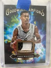 2020 Upper Deck Goodwin Champions Theo Maledon Premium Mem /25 RC Color Blast