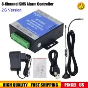 8-Channel SMS Alarm Controller SMS Relay Switch 8DIN 2DO USB S150 2G Version SZ