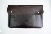MacBook Pro/Air Leather laptop sleeve, Genuine leather laptop 13" 1/2 Local Aus