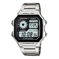 在飛比找momo購物網優惠-【CASIO 卡西歐】AE-1200WHD 空中飛人方形款世