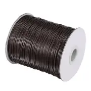 Beading Thread Bracelet Weave Craft Cord 1.2mm 158M/Roll, Dark Brown