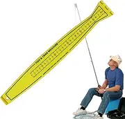 Folding Fishing Ruler, Compact Fish Ruler, Crab Measure Device, Marine Fishing Measuring Tool, Measuring, Easy to Read