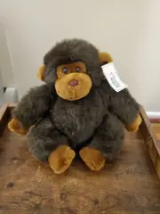 Vintage Ape Gorilla Plush Persnickety Unique RARE 12in