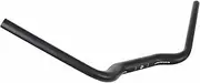 NOIRETTE Plus Bike Bicycle Aluminium Alloy Handlebar 31.8x660mm - 41 Degree Sweep Back - for Trekking, Touring, City, Commuting & Urban Retro Bikes - Moustache Shape Extra Wide Dutch M Shape