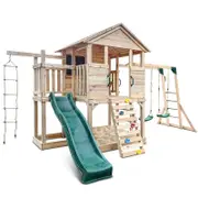 Lifespan Kingston Cubby House with 2.2m Green Slide