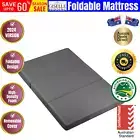 Giselle Bedding Foldable Mattress Folding Foam Double Camping Bed Grey