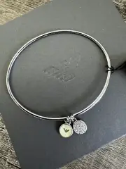 NWT Emporio Armani Ladies Bangle-EGS2153040 With Swarovski Crystal