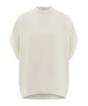 Crew neck T-shirt with turned up sleeve IT40,IT44,IT42 Mascarpone