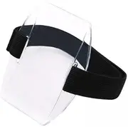[kowaku] Secure Arm Band Holder for Name Tags And IDs, Premium Quality PVC