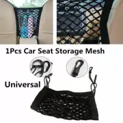 2 Layers Car Seat Cargo Storage Mesh/Organizer Elastic Net Bag Pet Dog Isolation (for: Subaru)