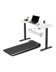 [Lifespan Fitness] Walking Pad M2 Treadmill with Ergo Desk 1500mm in Black/White