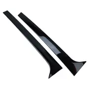 Pair Canard Splitter For Skoda Octavia Estate 2014-2019 Auto Replacement Parts Rear Window Side Spoiler Wing Gloss Black