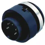Binder PANEL MOUNT CONNECTOR 6A 250V 4-Contacts Socket, Male 99-0611-00-04