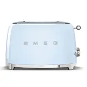 Smeg Retro Style 2 Slice Toaster - Pastel Blue