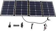 80W Solar Panels Folding Solar Charger Photovoltaic Panels Bag Camouflage 80W Solar Charger DC Output