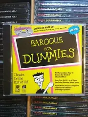 Baroque For Dummies CD 1997 New Sealed Bach Handel Vivaldi
