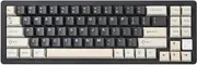 YUNZII AL71 68% Mechanical Keyboard, Full Aluminum CNC, Hot Swappable Gasket, 2.4GHz Wireless BT5.0/USB-C Wired Gaming Keyboard,NKRO Programmable RGB Backlight,for Win/Mac(Black,Crystal White Switch)