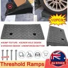 Kerb Curb Wheelchair Ramp For Heavy Duty Truck Motorbike Access Threshold Rubber
