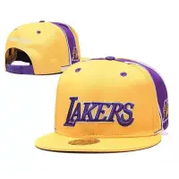 在飛比找蝦皮購物優惠-R3rg 湖人隊帽男式洛杉磯湖人隊 NBA 籃球帽復古帽 s