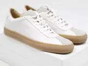 NEW COMMON PROJECTS COURT CLASSIC White Taupe Leather 41 EU