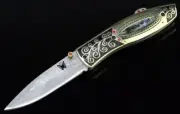 High Quality Damascus Steel Blade Collection Vintage Old Antique Pocket Knife