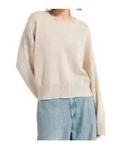 Brunello Cucinelli V-Neck Drop-Shoulder Jumper XL,M Nude