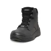 MACK Force Zip-Up Safety Boots Black MK0FORCEZBB