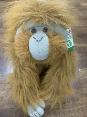 Wild Republic Male Orangutan Cuddlekins Monkey Zoo Stuffed Animal Plush Toy 12"