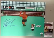 MIKE TYSON Hand Signed 11"x14" Photo 4 + JSA COA "BUY GENUINE TYSON '