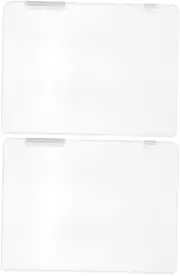 Tofficu Storage Boxes File Organizer Box 2pcs File Lid Office Document Organizer Portable Project Case