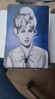 Zsa Zsa Post Card By Brandy Devoid