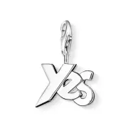 Thomas Sabo C720 Charm Club Sterling Silver YES Charm RRP $49