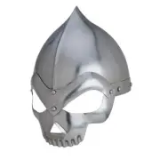 Medieval Antique Fantasy Skull Crusher Knights Steel Helmet