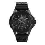 【PHILIPP PLEIN】THE $KULL GENDERLESS 骷髏中性錶款 黑 PWNAA0322_41MM