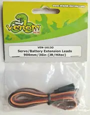 Venom 900mm / 36" Servo / Battery Extension Cable (JR/Hitec) VEN-1613O