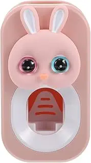 FOMIYES Wall Toothpaste Squeezing Tool Plastic Toothpaste Dispenser Cartoon Plastic Toothpaste Dispenser Rabbit Appearance Toothpaste Dispenser Toothpaste Tube Squeezer