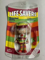 Vintage 1981 Remco Life Savers Lotta Flavors Scented Doll #950