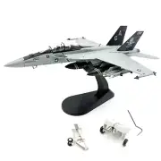 1/72 US F/A-18F F18 Super Hornet Strike Fighter Jet Alloy Model Plane Souvenir