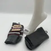 Muk Luks Boot Socks Sock Fits Women S 6-11 Mens 6-10 Crew Soft & Warm (2 Pairs)
