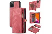 CaseMe Detachable 2-in-1 Zipper Wallet Case for iPhone XR