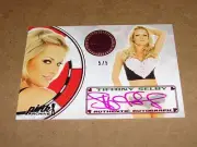 2015 Benchwarmer TIFFANY SELBY Pink Archive Foil Autograph/5 PLAYBOY Playmate